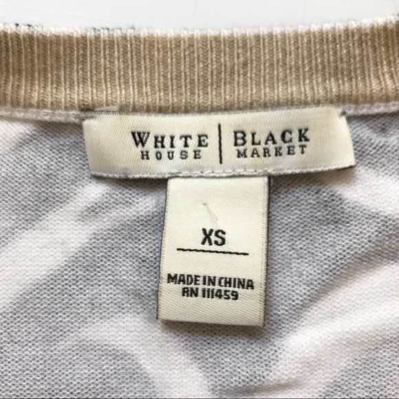 WHBM Zebra Print Small Cardigan - Picture 7 of 8